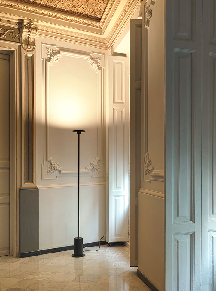 Projet de maison Condé Salvatierra. Luminaire haut. Design d'intérieur