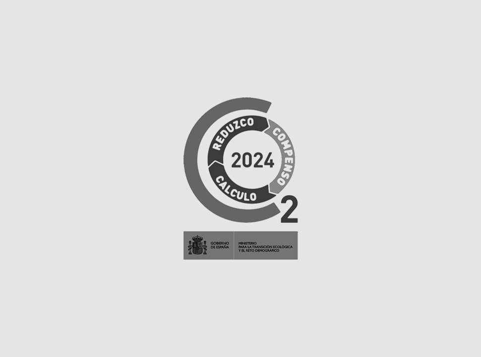 Sello «Calculo + Reduzco + Compenso»